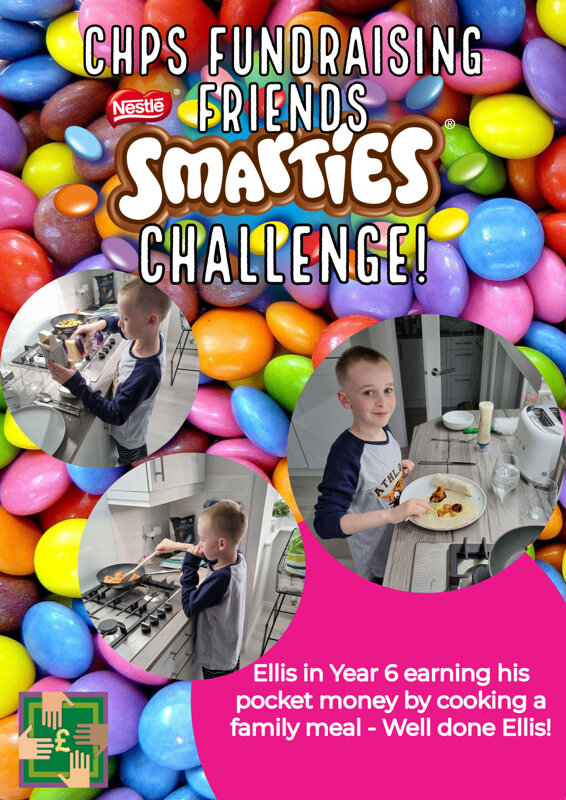 Image of Ellis Starts His Smartie Challenge