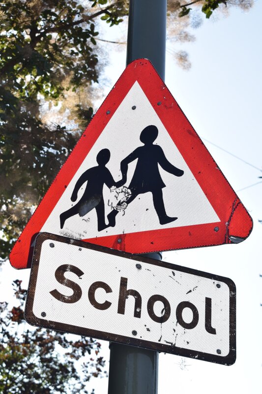Image of No School Patrol Crossing - Winklebury Way