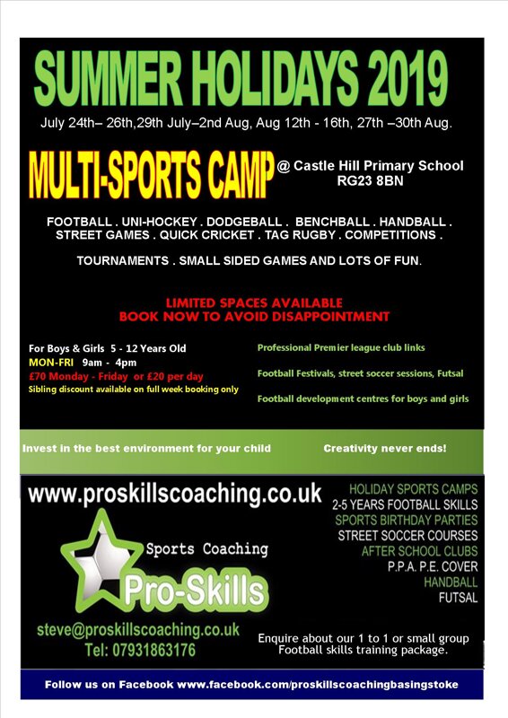 Image of Pro-Skills Summer Multi Sports Camp