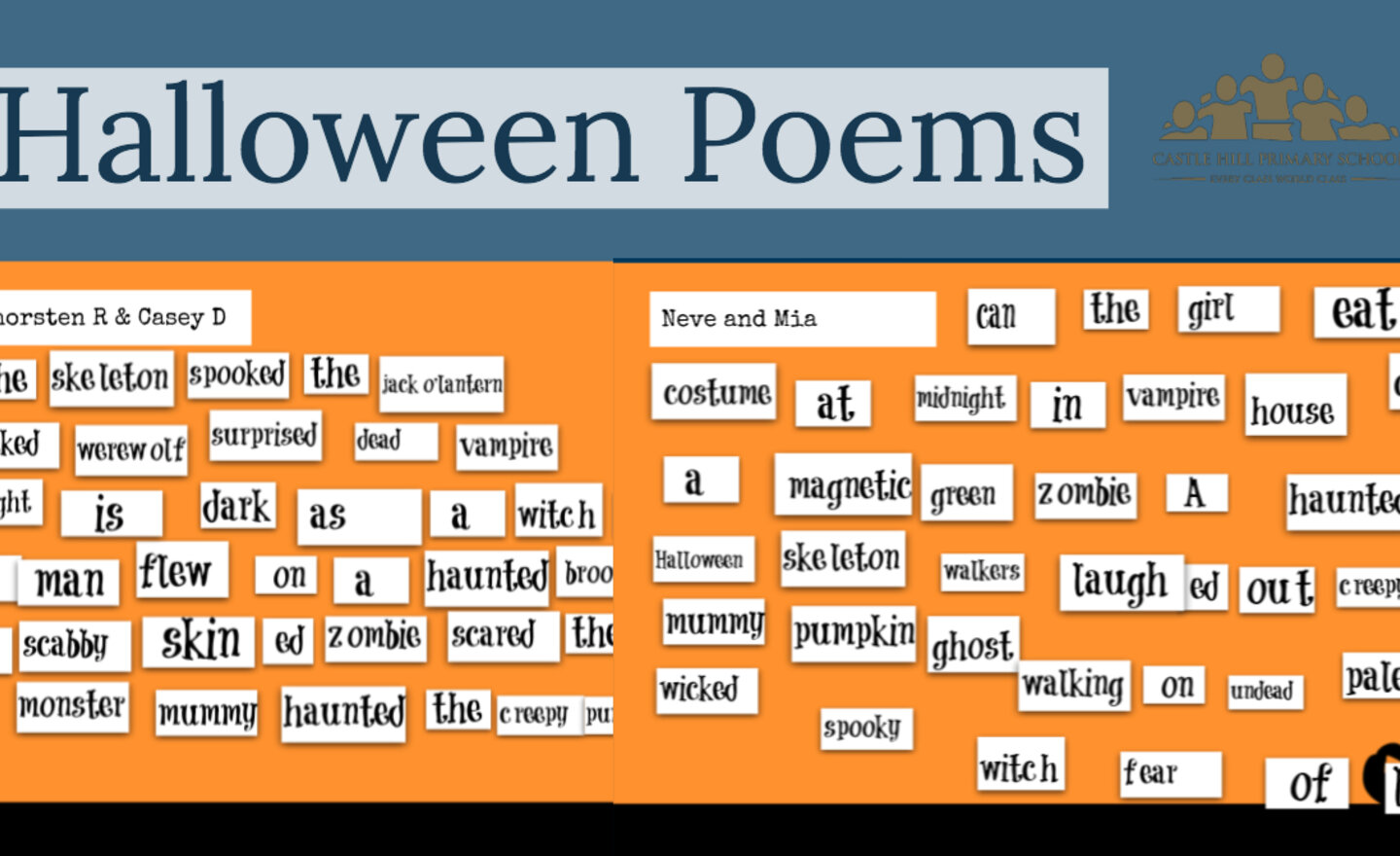 Image of Halloween Poems