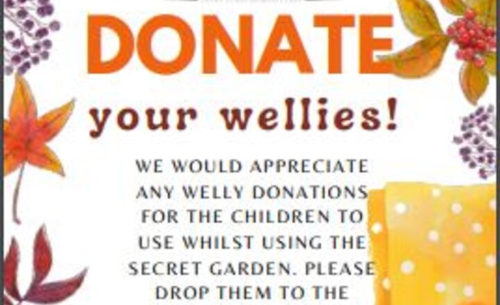 Image of Please donate your wellies! (Greenbank)